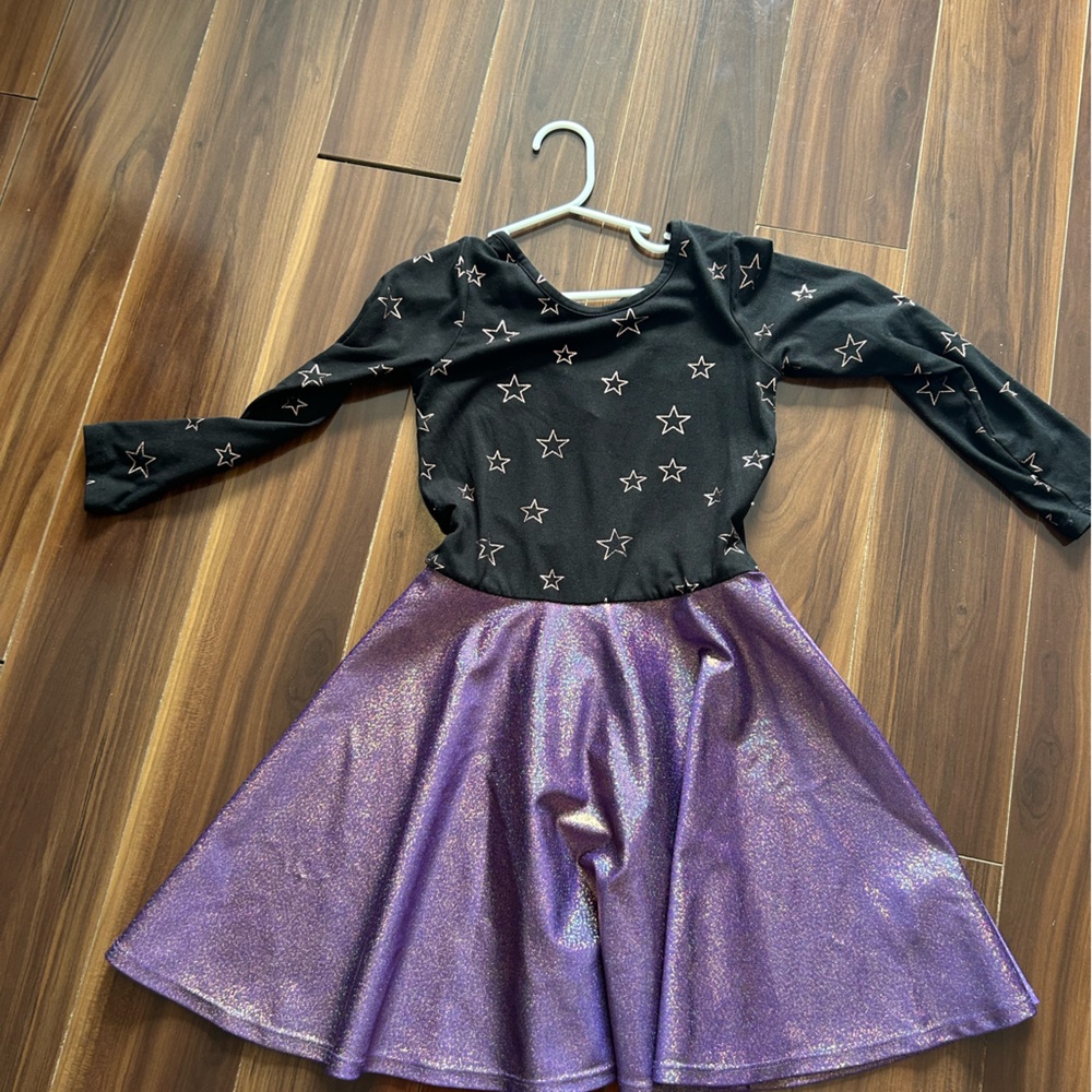 Vibrant Purple Skater Mini Dress for Night Out